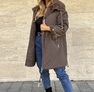 Twice kabát fangó – Női átmeneti kabát – Innova Fashion – 8. kép